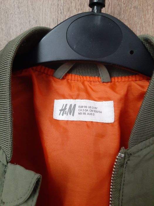Kurtka H&M 98 khaki