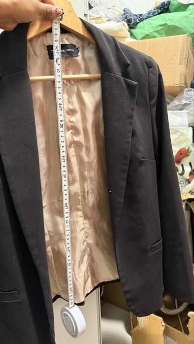 Blazer casaco preto mulher