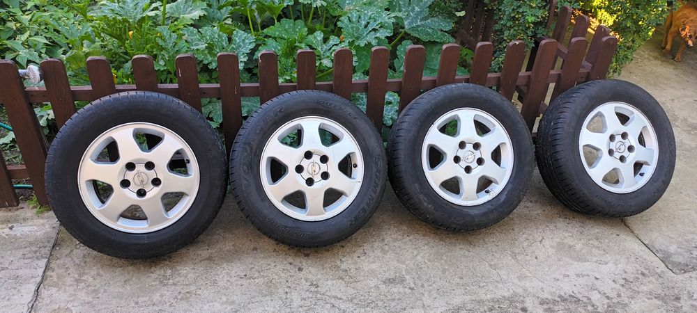 Sprzedam alufelgi z oponami 15