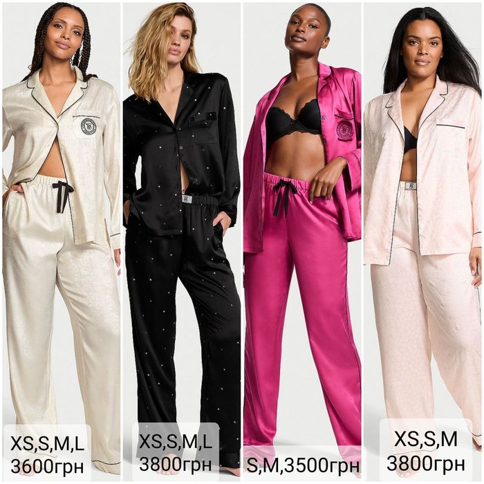 Сатинова піжама Вікторія Сікрет Victoria's Secret, оригінал США