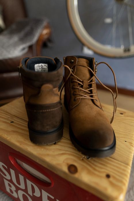 Botas  Camel – Tamanho 41 | Estilo Casual