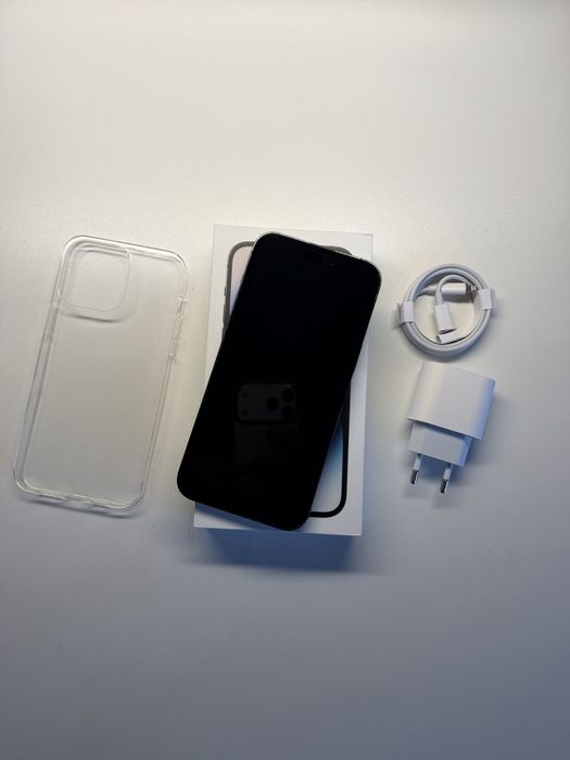 iPhone 14 Pro Max 128gb czarny bateria 100% komplet