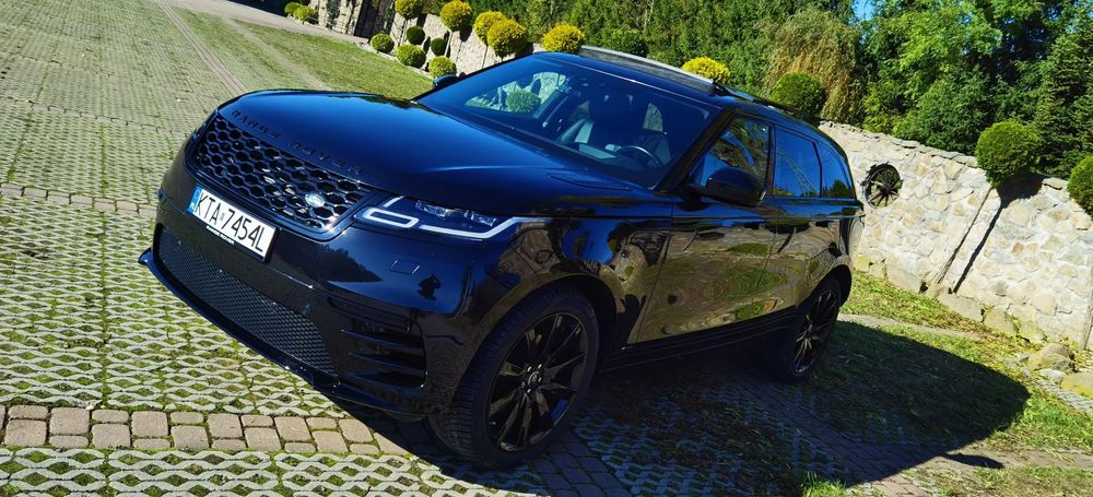 Land Rover Range Rover Velar Range Rover Valar R-Dynamic S Bogato Wyposażony Santorini Black