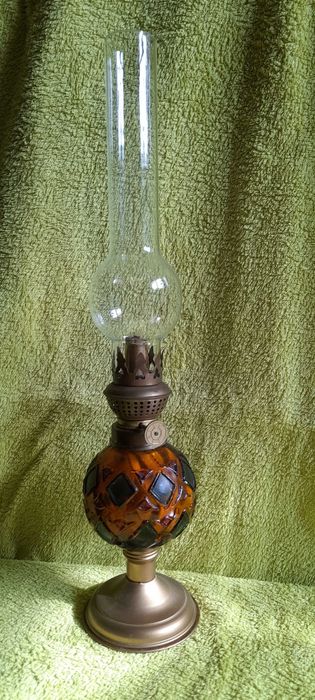 lampa naftowa kolorowa