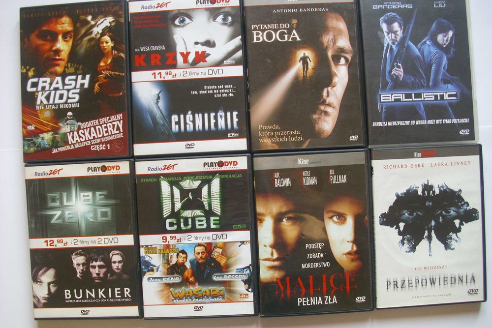 Płyty DVD filmy - stan jak nowe