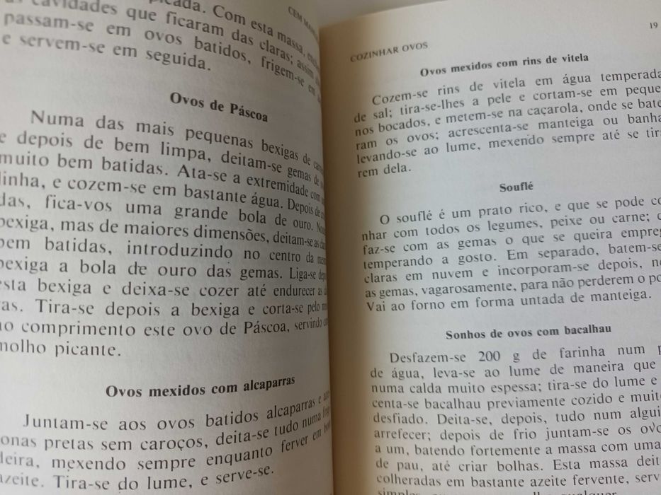 "100 Maneiras de Cozinhar Ovos" por Rosa Maria