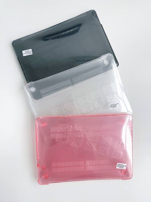 Чохол накладка для MacBook прозора прозорий crystal case clear чехол макбук 13 Pro Air прозрачный