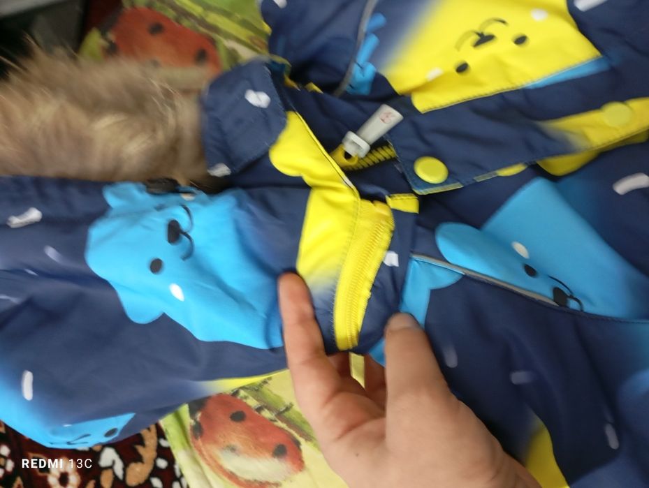 Зимовий дитячий комбінезон
