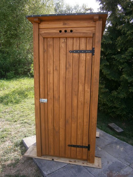Wc drewniane / ogrodowe/ wychodek