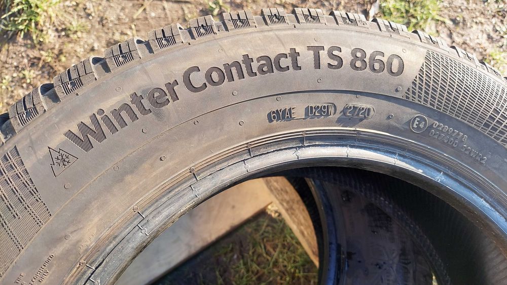 Opony zimowe 2x 195/65r15 91T Continental WinterContact TS860 + MONTAŻ