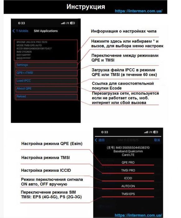 R-SIM Heicard QPE Рсим TMSI 2026 Двійна
