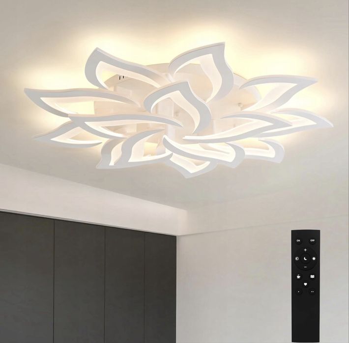 Inteligentna Lampa LED sufitowa 95 cm
