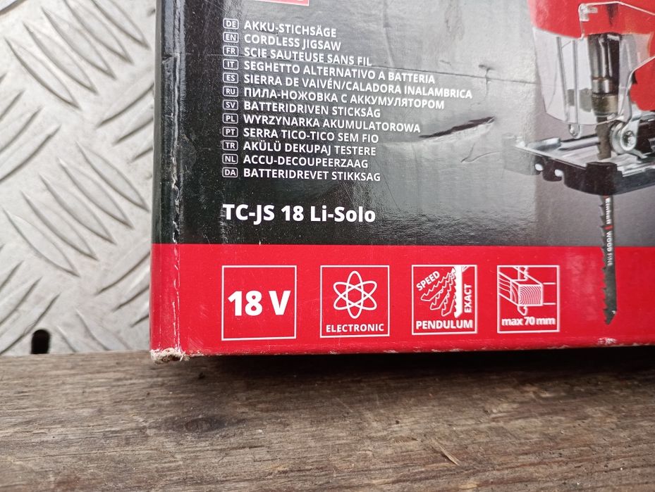 Wyzynarka akumulatorowa Einhell 18V xchange