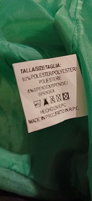 Kurtka z frędzlami kolor zielony uniwersalna Moose
