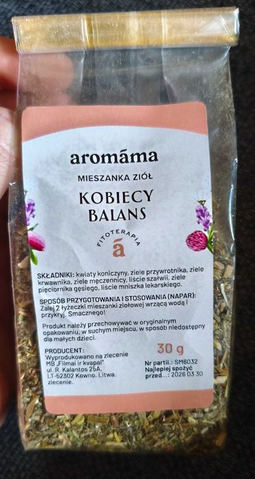 Kobiecy balans aromáma + gratis