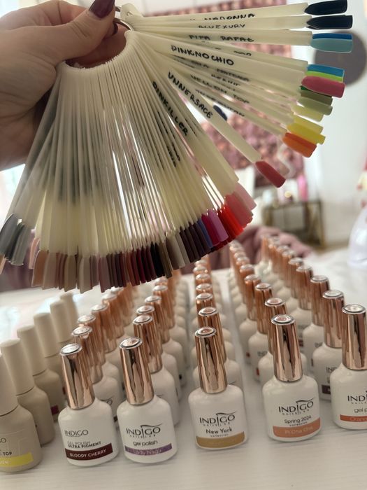 NOWE lakiery hybrydowe Indigo