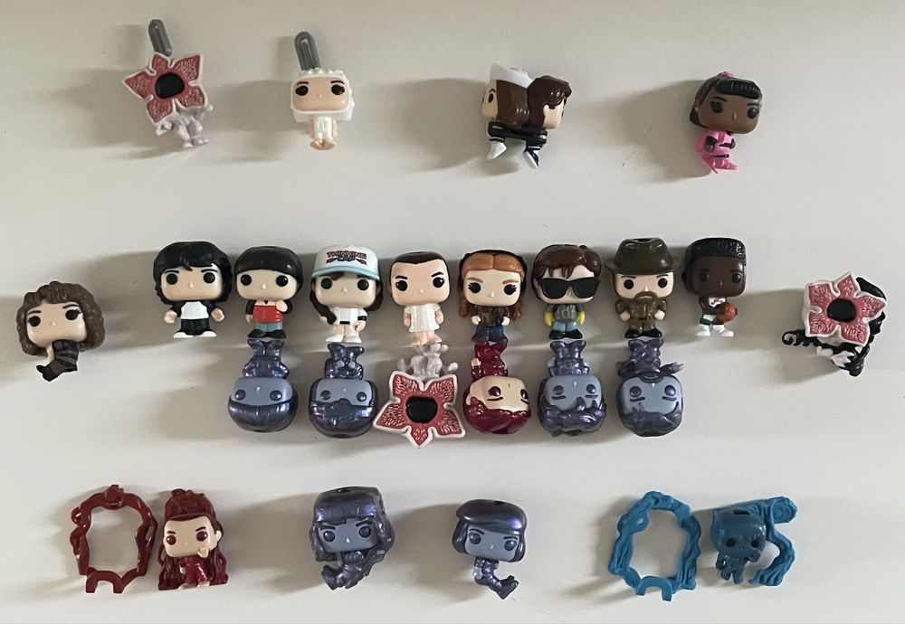 Повна колекція фігурок Stranger Things (дивні дива)