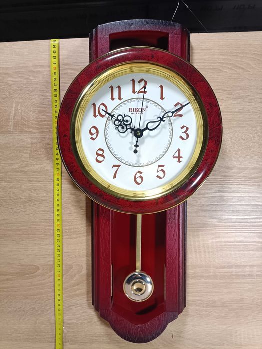 Настенные часы деревяные, кожаные, керамические, с маятником. Новые