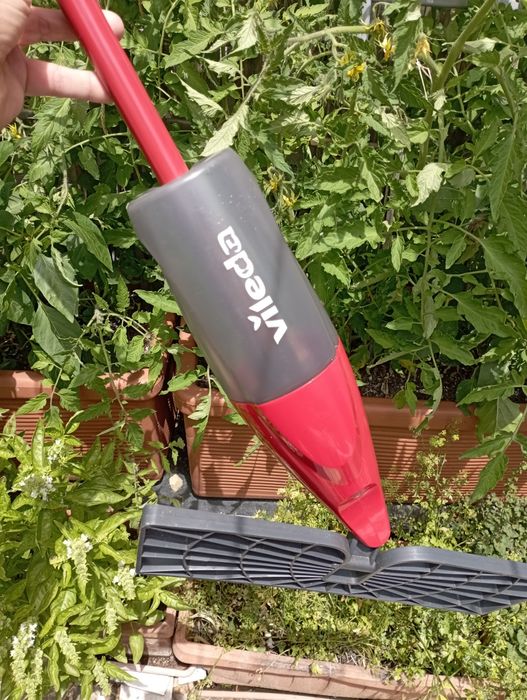 Vassoura Vileda com agua