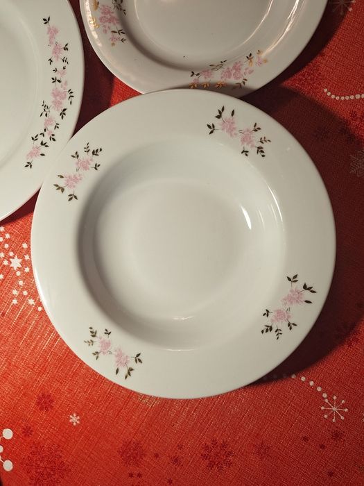 Zestaw, serwis obiadowy, ćmielowska porcelana