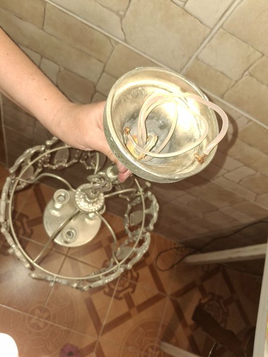 Люстра хрустальная СССР, новая