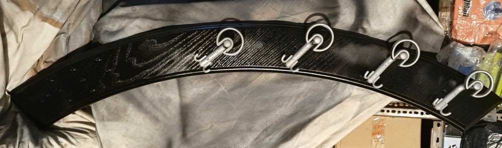 Bengaleiro curvo vintage antigo