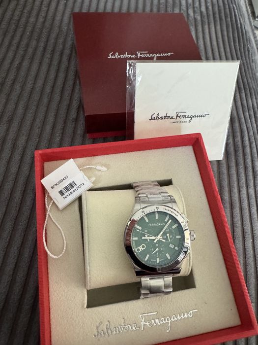 Salvadore Ferragamo zegarek męski