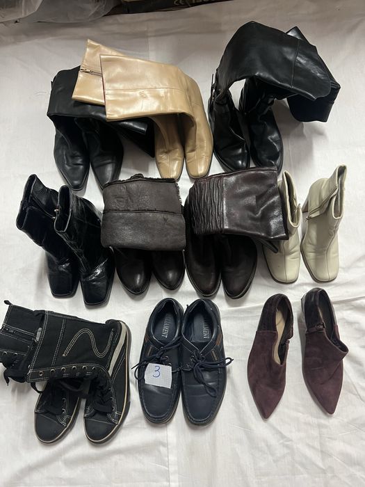 Секонд хенд оптом жіноче взуття зима демі ціна за 1 кг