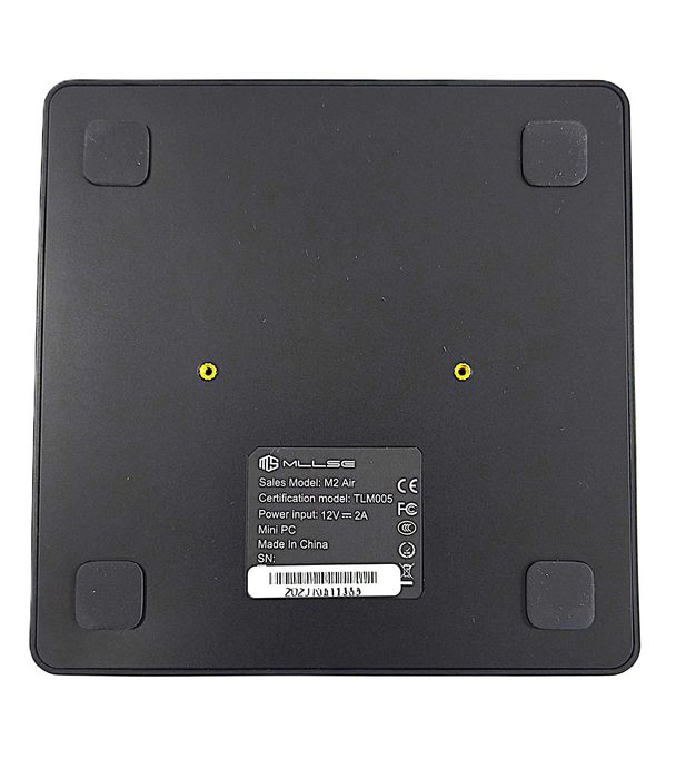 Мини компьютер неттоп MLLSE M2 Air Intel N4000 6GB RAM 128GB SSD HDMI VGA LAN Wi-Fi ac BT 4.0 3xUSB3.0 Windows 11