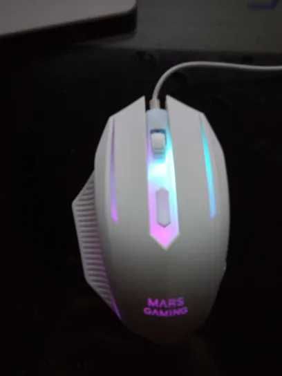 Vendo teclado Mars Gaming MCP124 Combo 3-em-1 com Teclado RGB Rato RGB Tapete Branco