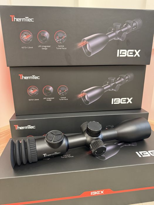 Тепловізійний приціл ThermTec Ibex 335L з лазерним далекоміром 1200м