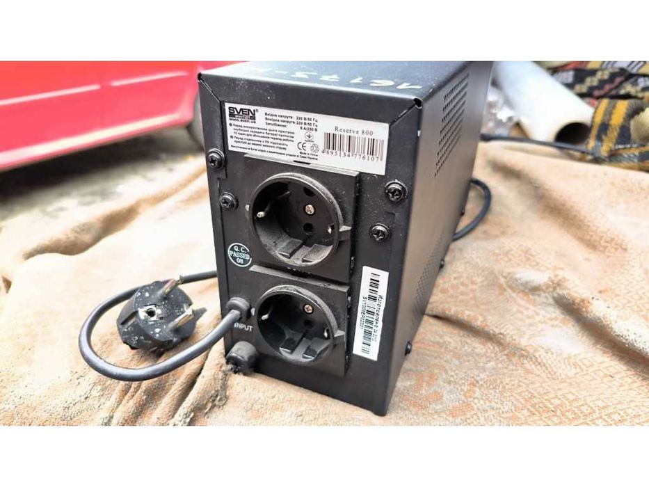 Безперебійник ДБЖ UPS SVEN reserve 800
