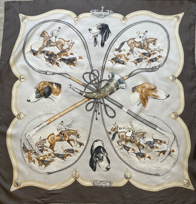 Вінтажний платок Hermes