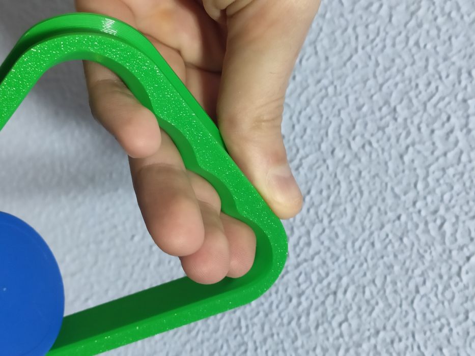 Удобная ручка для бутыля 5,6л, диаметр шейки: 45 мм, 3D-печать из PETG