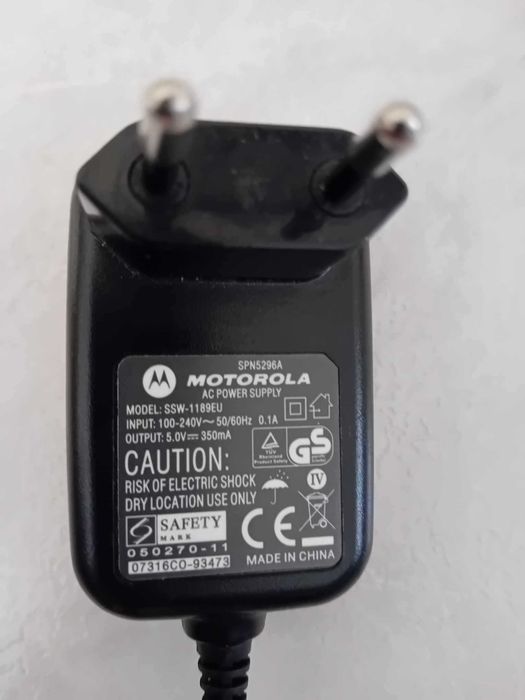 Carregador Antigo Motorola Original