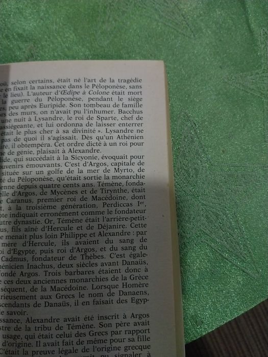La jeunesse d'Alexandre. Portes incluídos