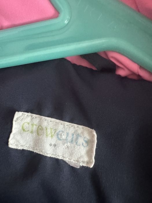 Zimowy płaszcz puchowy granat 116