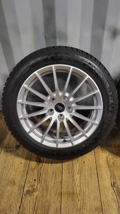 Felgi Koła Audi 17" 5x112 z oponami 225/50 R17 Nowy model A5 S5 F5 A4 S4 B9 B8