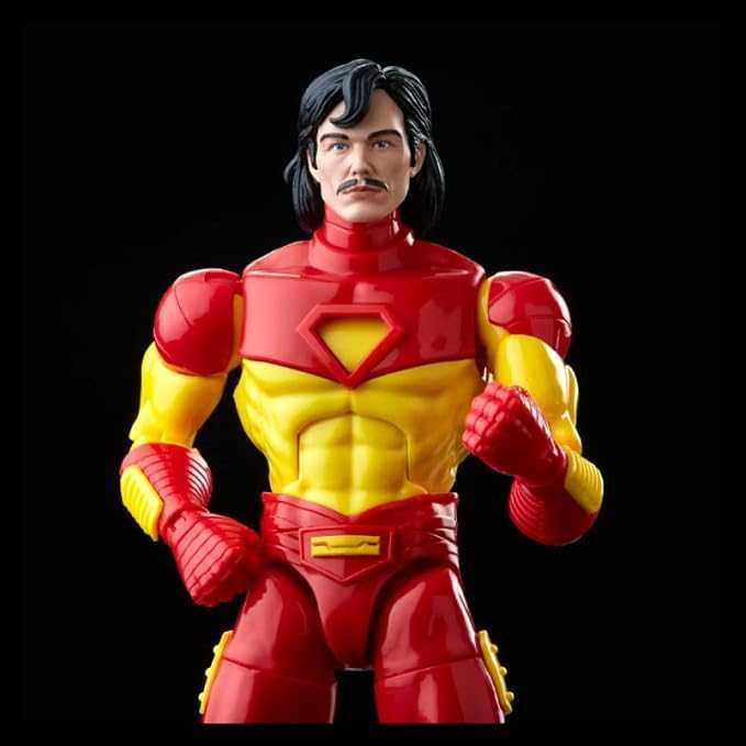 Hasbro Pulse 2022 Marvel Legends Series Deluxe Retro Iron Man + Plasma Cannon PORTES GRÁTIS