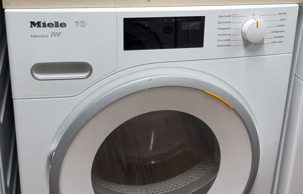 Suszarka kondensacyjna z pompą ciepła Miele T1 TWF 500WP, 8kg, EcoDry