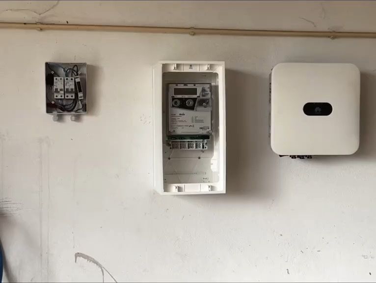 Instalação de painel solar