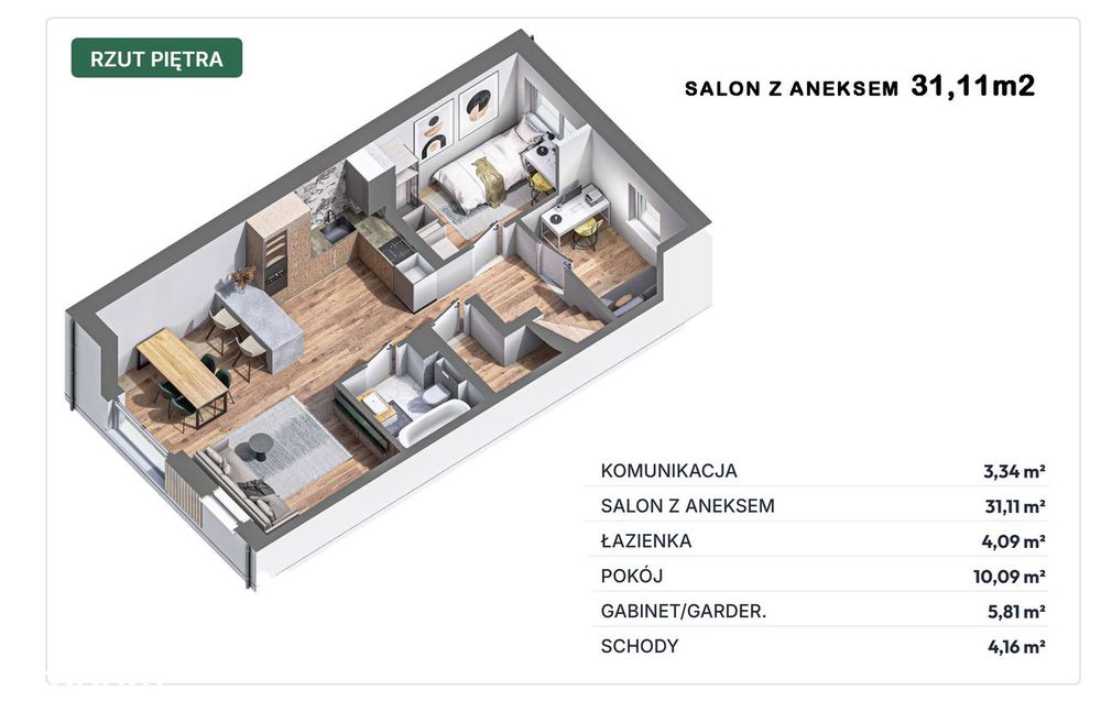 Apartament Dwupoziomowy 100M2 | Nowa Inwestycja | Bez Prowizji