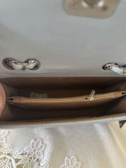 Pikowana błękitna torebka