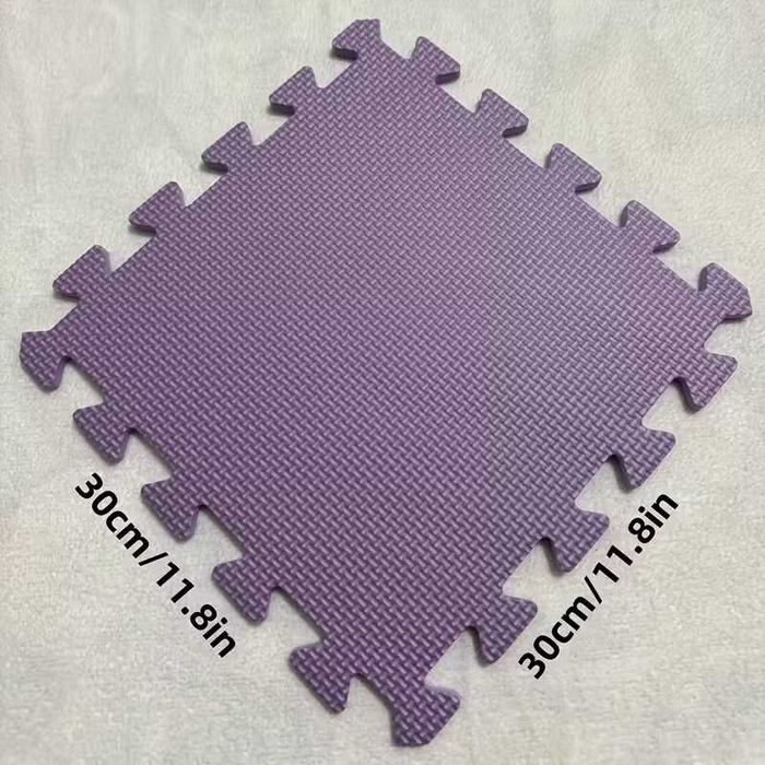 Conjunto 80 unidades tapetes Padrão Cruzado de espuma EVA 30x30 novos