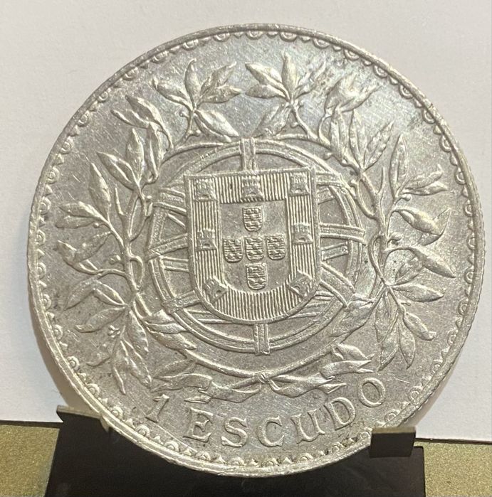 Moeda 1891 - 1$00 Escudo 1916 Prata