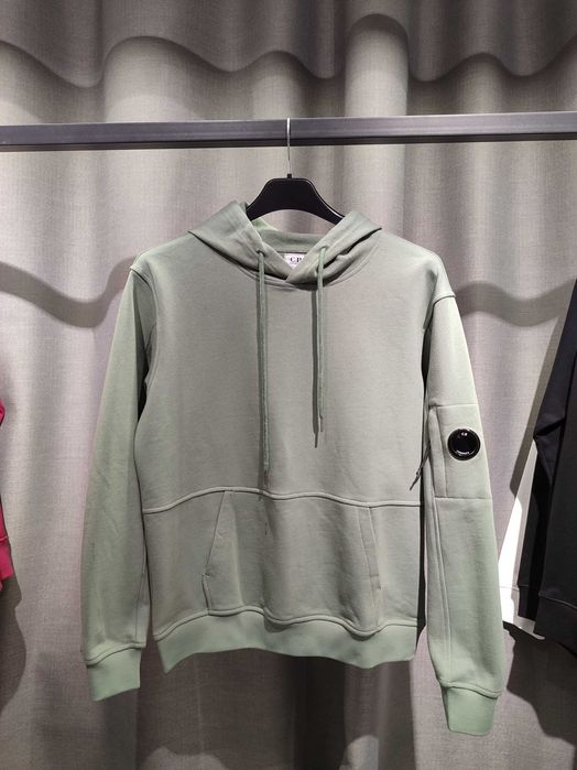 Худі C.P. Company Hoodie With Lens Olive