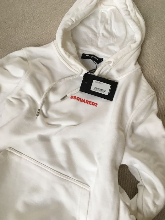 Biała  bluza nowa z metka dsquared 2 dsq