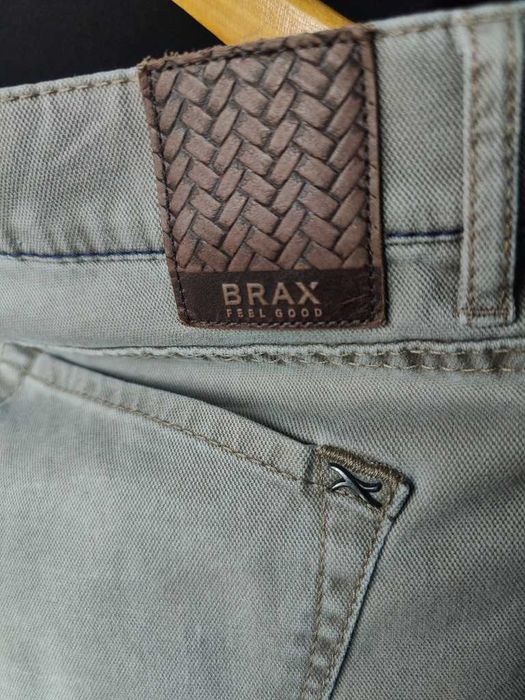 Джинсы (chino Brax Chuck Germany w36 stretch beige.