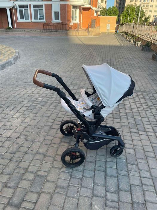 Коляска 2 в 1 Jane Rider Transporter 2 (бежевая). После 1 ребенка