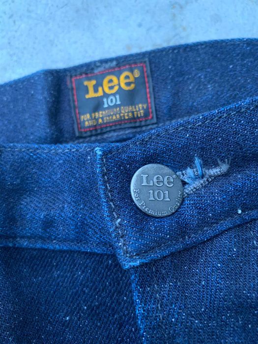 Lee 101 Blue Japanese Weft 13OZ Made in Italy | Японські Сельвідж Lee